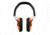 ISOtunes Sport DEFY Slim Passive Earmuffs, Orange, Small/Large, IT-79