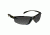 Jackson Safety Nemesis Safety Eyewear, Black Frame, Smoke Mirror, Universal 25688