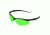 Jackson Safety Nemesis Safety Eyewear, Black Frame, IRUV 3, Universal 25692