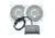 Jensen Bluetooth Amplifier Package w/JAHD240BT 80W, 2-Channel Bluetooth Amplifier &amp; MS5006 5" Speakers CPM50 55633