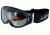 Julbo Astro Goggles - Black/White Frame, Cat 3 Orange/Flash Silver 71512140