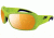 Julbo Dirt Sunglasses, Green/Black Frame With Zebra Lenses 3693116