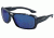 Julbo Dock Sunglasses - Black - Polarized 3+ Blue Flash Lens 4179014