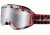 Julbo Down Rx Insert Goggles OTG - Jacquard Red Frame, Silver Flash/Orange tint lens 79612131