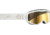 Julbo Elara Goggles White/gold Chic with Zebra Lenses, Large J74731116