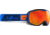 Ison DLX Goggle-Dark Blue Blue-Orange Spectron 3 with Multilayer Fire Flash Treatment