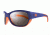 Julbo Luky Sunglasses with Spectron 3+ Lenses, Blue/Orange, 4-6 Years J4911132