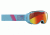 JULBO Luna Ski Goggles,Blue,Snow Tiger Lenses w/Multilayer Fire Flash, Small 72873125