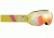 JULBO Luna Ski Goggles,Yellow Ski Goggles,Zebra Light Lenses w/Multilayer Fire Flash, Small 72831155