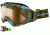 Julbo Orbiter Rx Insert Goggles - White/ Black/Green Frame, Camel Lens 72050111
