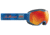 JULBO Quantum Ski Goggles,Blue/Orange,Orange Screen Polarized Cat 3 Lenses w/Multilayer Fire Flash, Large 73791125