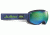 JULBO Quantum Ski Goggles,Dark Blue/Green,Orange Cat 3 Lenses w/Green Flash, Large 73712125
