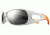 Julbo Trainer Kids Sunglasses, White/Orange w/ Spectron 3+ Lenses 4541111