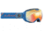 JULBO Universe Ski Goggles,Blue/Orange,Zebra Light Lenses w/Multilayer Fire Flash, Large 73631125