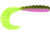 Kalin's Fishing Kalin Triple Threat Grub, 8, 2in, Electric Chicken, 2TG10-850
