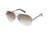 Kenneth Cole KC7062 Sunglasses - Shiny Light Brown Frame Color, Gradient Brown Lens Color