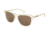 Kenneth Cole KC7134 Sunglasses - Crystal Frame Color, Brown Lens Color