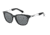 Kenneth Cole KC7143 Sunglasses - Shiny Black Frame Color, Smoke Lens Color