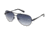 Kenneth Cole New York KC7029 Sunglasses - Shiny Dark Ruthenium Frame Color, Gradient Smoke Lens Color