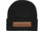 Kershaw Gray Beanie With Leather Patch