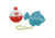 Kid Casters Krazy Tangle-FREE Fishing Combo, KCSNTKRAZY