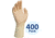 Kimberly Clark Kimtech G3 Hand-Specific Latex Gloves, 50 Lefts and 50 Rights per Bag, Powder-Free, Natural Color, 6, 400 Pack, HC1460/32933-728
