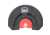 Knight &amp; Hale Ghost Split V Mouth Call, Blakc/Red, KHT0245