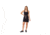 Krimson Klover Eryn Skirts - Womens, Black, Extra Large, S23121S-001-XL