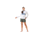 Krimson Klover Hallie Sunshirts - Womens, Clover Stripe Forest, Large, S23147-662-L