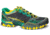 La Sportiva Bushido Trail Running Shoe - Mens-Grey/Green-Medium-42.5