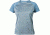 Flight T-Shirt - Womens-Ice Blue/Malibu Blue-X-Small