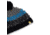 La Sportiva Terry Beanie - Womens, Azure/Black, Large, X31-620999-L