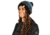 La Sportiva Terry Beanie - Womens, Azure/Black, Large, X31-620999-L