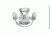 Labnet Swing Bucket Rotor for Labnet C0336/C0336R Centrifuge, 4x100 mL, Buckets Not Included C0336-4100