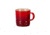 Le Creuset Espresso Mug, Cerise, 3 oz, 70305110060000