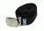 Leapers Military Dress Belt Black Pvc B542a