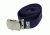 Leapers Military Dress Belt Navy Blue Pvc B542g