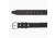 Lejon Brushgun Leather Belt - Mens, Black, 34, VA-81371-34