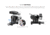 Leofoto FDM-03 Binocular Rangefinder Rail Kit, 32 cm, Black, FDM-03