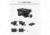 Leofoto FDM-03 Binocular Rangefinder Rail Kit, 32 cm, Black, FDM-03