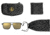 Leupold Bridger Sunglasses, Matte Black Frame, Bronze Mirror Lens, 182675