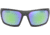 Leupold Packout Mens Sunglasses, Matte Black Frame, Square Emerald Mirror Lens, Polarized, Regular, 179095