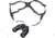 Leupold Rogue 10x42mm Porro Prism Waterproof Binocular, Black 67630 w/ OPMOD ABH 1.0 Limited Edition Binocular Harness