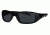 Liberty Sport Suns GLIDE Protective Eyewear Shiny Black Frame,Grey Polar Lens, Unisex GLIDESBLK5717130GPL