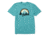 Life Is Good Crusher Tee Retro Bear Landscape - Mens, Harbor Blue, Large, 61257-Harbor Blue-L