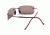 Maui Jim Little Beach Sunglasses w/ Burgundy Frame and Maui Rose Lenses - R515-07, Back View