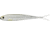Live Target Twitch Minnow Soft Jerkbaits, 4, 4.5in, Silver/Pearl, SSR115S134
