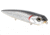 Livingston Lures Walking Boss Lure, Black Back Chrome Shad, 10105