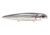 Livingston Lures Walking Boss Lure, Black Back Chrome Shad, 10105