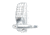 Lockstate RemoteLock OpenEdge Commercial Grade Wi-Fi Lever Lock, Silver, 2.75 x 2.75 x 7 in, RL-OpenEdge CG Silver